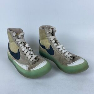 air huarache run mid kids green